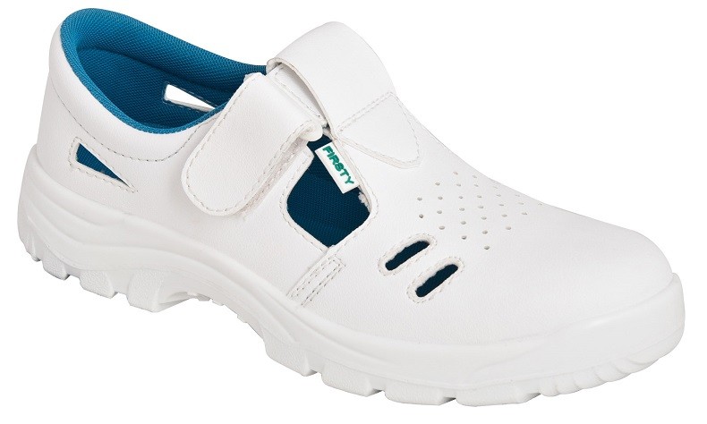 Sandale de protectie albe VOG O1